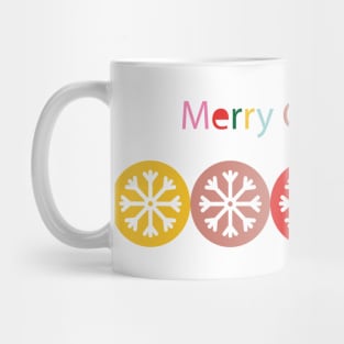 Colorful Merry Christmas Mug